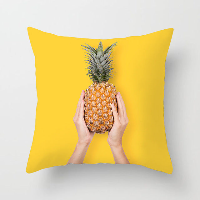 Pineapple Yellow Cushion Covers - ohpineapple