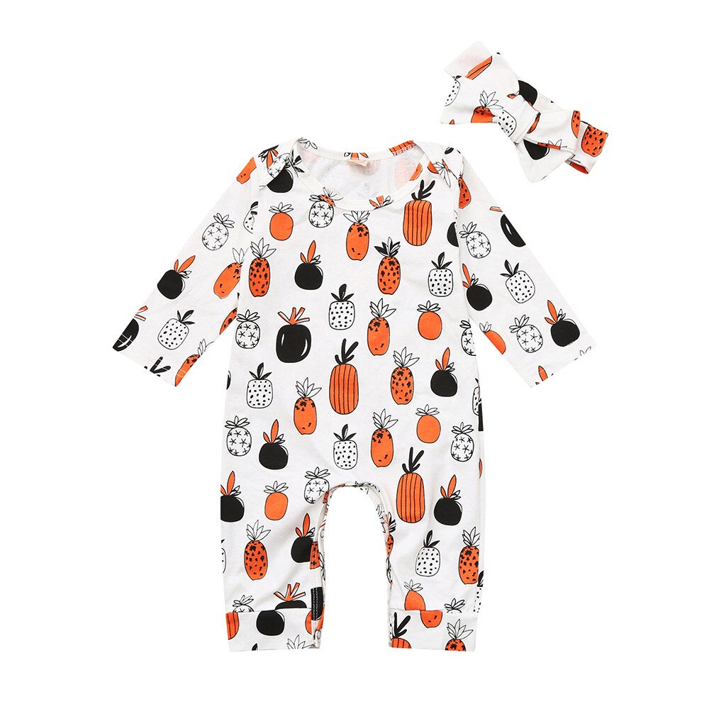 Infant Baby Boys Rompers Long Sleeve - ohpineapple