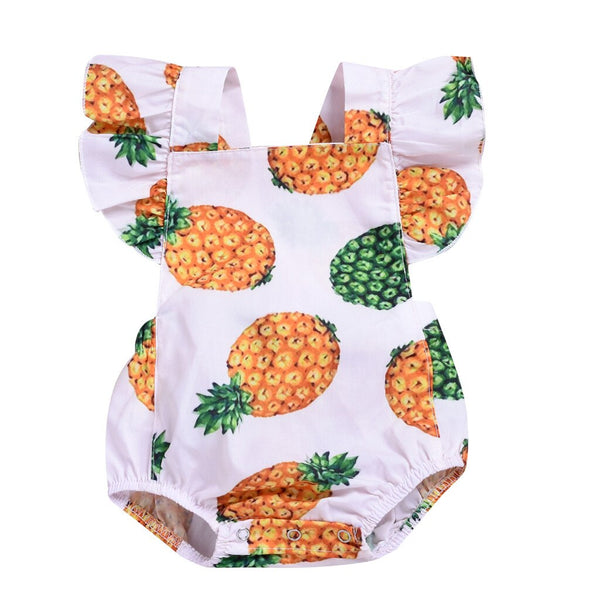 Summer Newborn Baby Girls Clothes Romper - ohpineapple