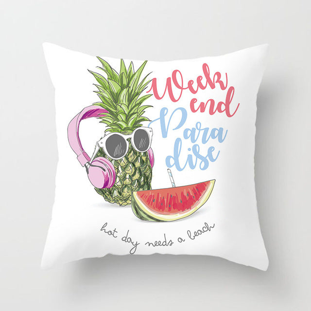 Pineapple Weekend Paradise Cushion Covers - ohpineapple