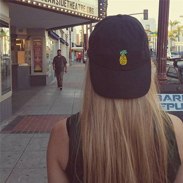 Women's Snapback 3D Pineapple Pattern Printed Baseball Cap - ohpineapple